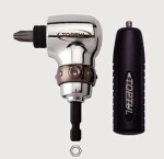 TOPTUL bits quick connection drill end, 90 degrees, 1/4" Hex, length: 83mm, height 47mm