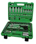 Toptul set 108 tools, 1/4", 1/2", in plastic box