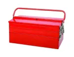 metal toolbox - folding, 4 tasast + lower storeroom, dimesions: 450x200x208mm, Profitool