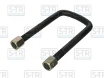 S-TR Strzemię resoru M18x2x91x205 MAN TGA,TGX z nakretkami