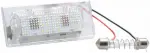 number plate light led bmw e53 99-06. e83 03-10 canbus 2pc m-tech