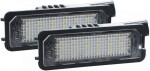 number plate light led volkswagen 1k8943021a. 1k8943012b canbus 2pc m-tech