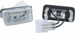 number plate light led citroen. peugeout oem 6340a3. 6340f9. 6340e8 canbus 2pc m-tech