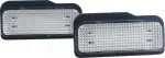 number plate light led mercedes benz oem a2038200256. a2118200756 canbus 2pc m-tech