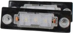 number plate light led volkswagen touran. passat. transporter canbus 2pc m-tech