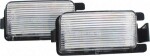 number plate light led nissan oem 26510-cd000. 26510cd00a canbus 2pc m-tech