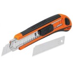 Retractable knife autom. blade change with 18mm blade 3 pcs 16977