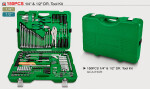 Toptul set 150 tools, 1/4", 1/2", in plastic box, sockets 12- point