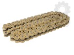 for motorcycles chain DID X-ring hiper reinforced golden paint 520, 118 link