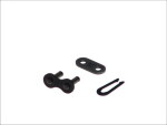 link connection, type 420 V, connection method car fastener reinforced for a chain o-ring black