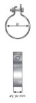 DINEX Clamping Piece,  exhaust system 99794