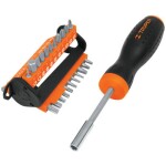 Screwdriver bit set, 33 pcs 13595