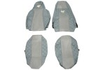 Seat cover seat Elegance ( grey, juhiiste mikrofoniga, different seats) SCANIA P,G,R,T 01.14-