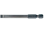 Slotted screwdriver bit 1/4", 0,8x4,0 mm, L=73 mm