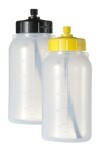 CYLINDRICAL TANK BLACK 0,25L