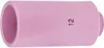 3 ceramic gas nozzles n° 12 - ø 19.5 for tig torch sr17/18/26