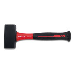 hammer from fiberglass with handle, length. 260mm, weight: 1000g