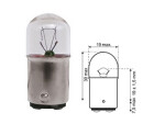 Metallsokliga BULB 24V 10W (BA15d)