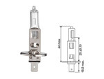 halogen bulb H1 6V 55W, (P14.5s)