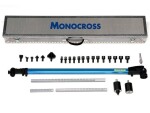 Monocross Complete in wooden box (kļbulo ta­k matavimo linuotļ) Kėbulo taškų matavimo liniuotė