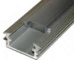 aluminum profile p1s recessible anodized 2m