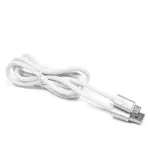 cable silicone laadijale - MICRO USB 100CM white