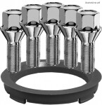 autec kit (p12x1.25/30/17 5pc + 70.1-65.1 1pc) cit/peu/ope