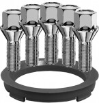 bolt p12x1,5/28/17 5pc. + 70,1-66,1 1pc. autec no.25