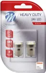 24v ba15s led BULB 1.1w r5w heavy duty blister 2pc (osram led) m-tech
