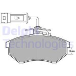 DELPHI brake cover set, disc brake 20665, LP901