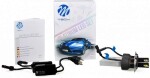 12/24v h4 led bulbs set 20/30w p43t 5700k 5200lm 2pc (osram led) m-tech