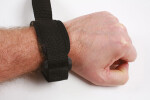 a strap for attaching tools to the arm