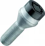 locking bolt. mcgard (black) p14x1,25/33/17 (p33, ch17)