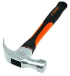 Curved claw hammer 13" fiberglass handle 450g 16 OZ 19710