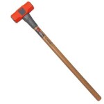Octagonal sledge hammer 9kg, wooden handle 91cm 16516