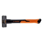 Octagonal sledge hammer 1400g with fiberglass handle 36cm 19883