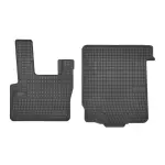 floor mats ( rubber, 2pc., black) DAF CF 65, CF 75, CF 85 01.01-05.13