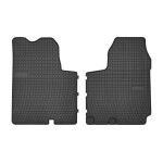 floor mats ( rubber, 2pc., black) NISSAN PRIMASTAR 09.06-