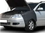 protection cover for a car repair to the wing non woven textile