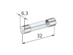 KAITSME pack glass stick fuse 5A 5- pc 6X32mm