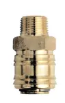 outer thread quick connection brass 3/8"
