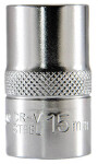 socket 1/2, 6- Point, 15 MM