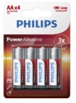 battery AA POWER ALKALINE LR6 up to 109% more power BLISTER 4pc.
