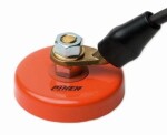 Magnetic ground block Ø9cm max 300A