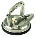 Aluminium suction cup VENAL 1, Ø12,3cm, max 40kg
