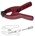 Adjustable spring clamp max Ø5cm 20kg
