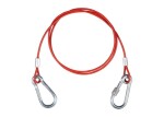 Trailer safety cable