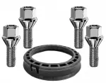 ronal kit ( mounting ring 76,0-57,1 1pc.) + (p14x1,50/27/17, 4pc.)