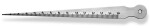 Bore gauge in wedge design 1-15mm