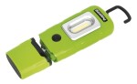 SEALEY lamp car garage magnet, portable with joint 360°, 2W COB + 1W LED